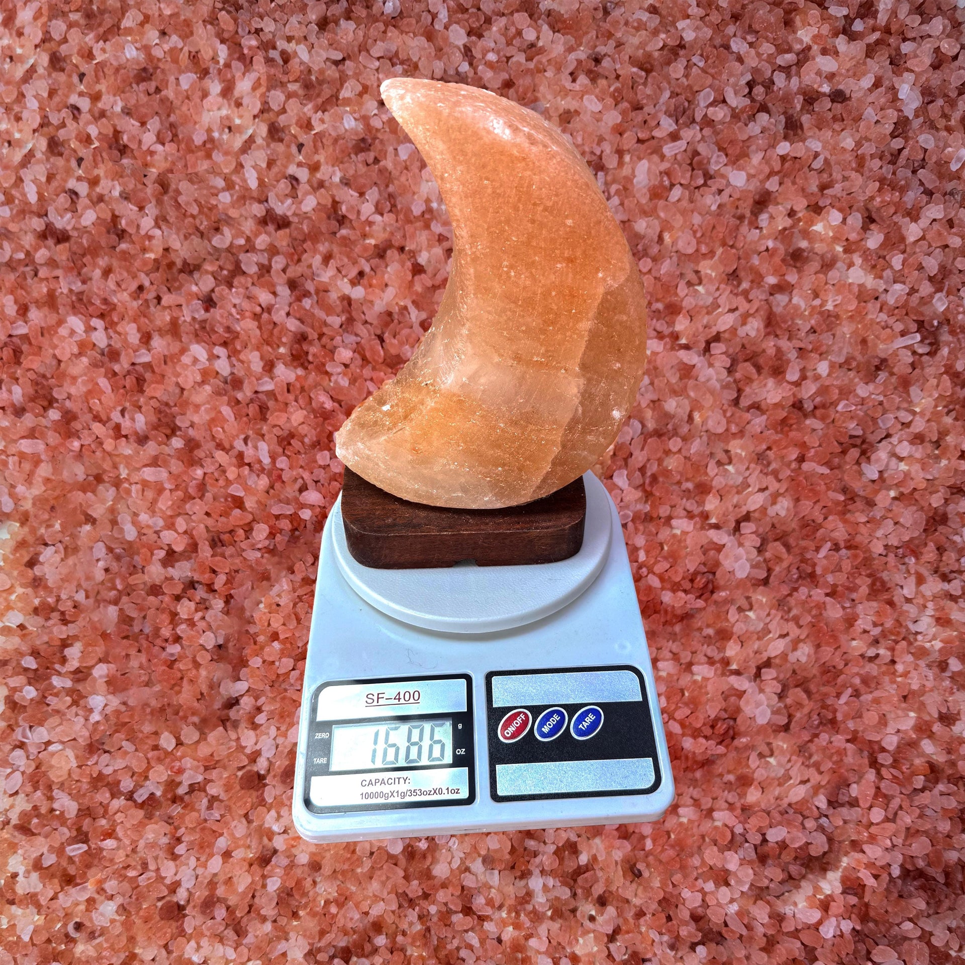 Moon Himalayan Pink Salt Lamp