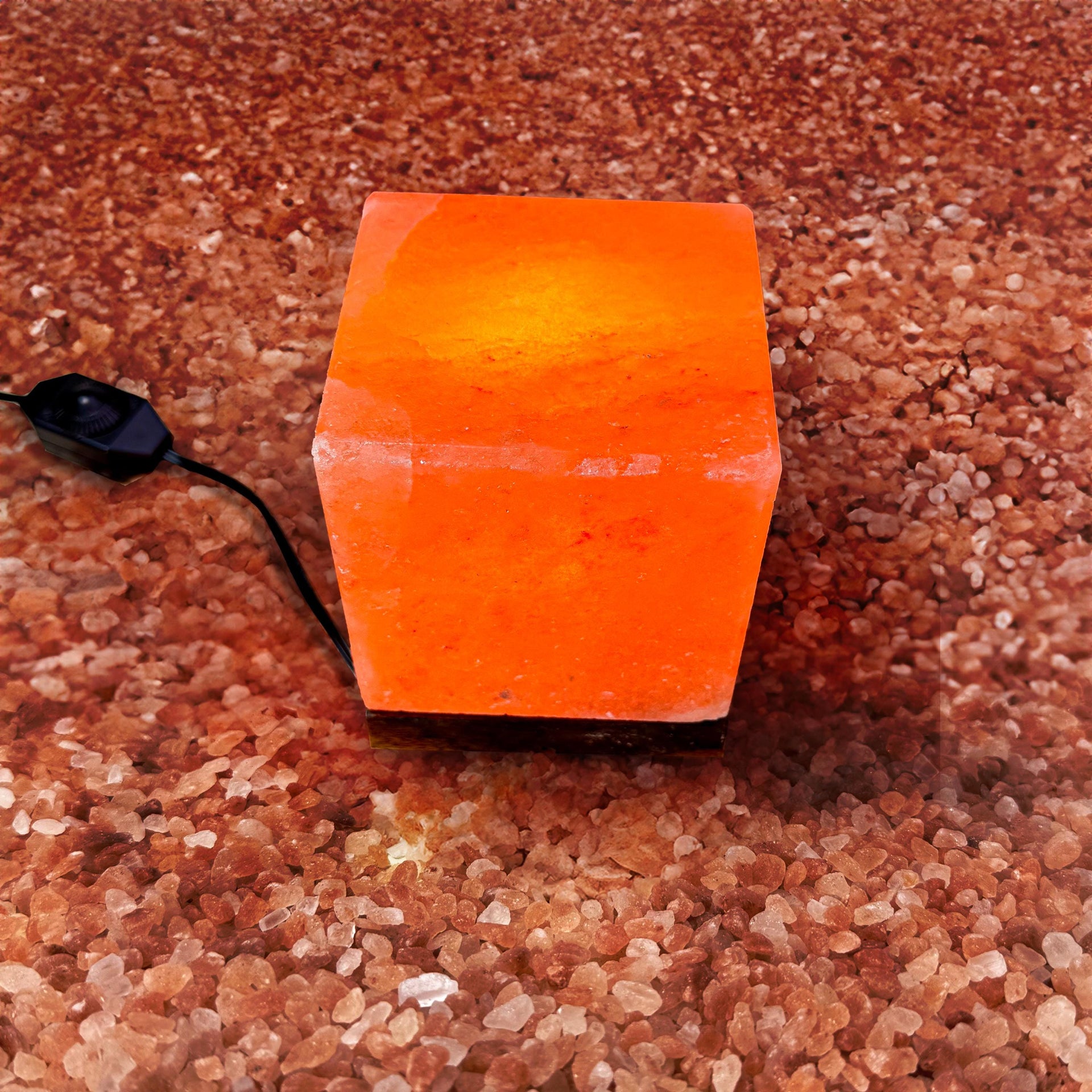 Cube Himalayan Salt Lamp