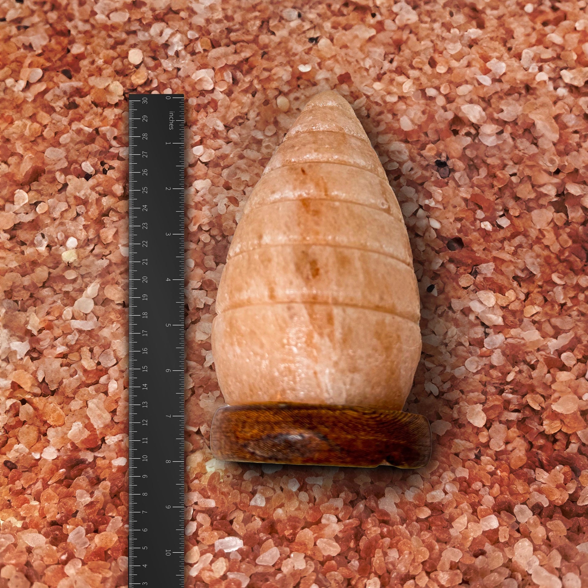 Teardrop Himalayan Salt Lamp: Handcrafted Pink Rock Salt Decor