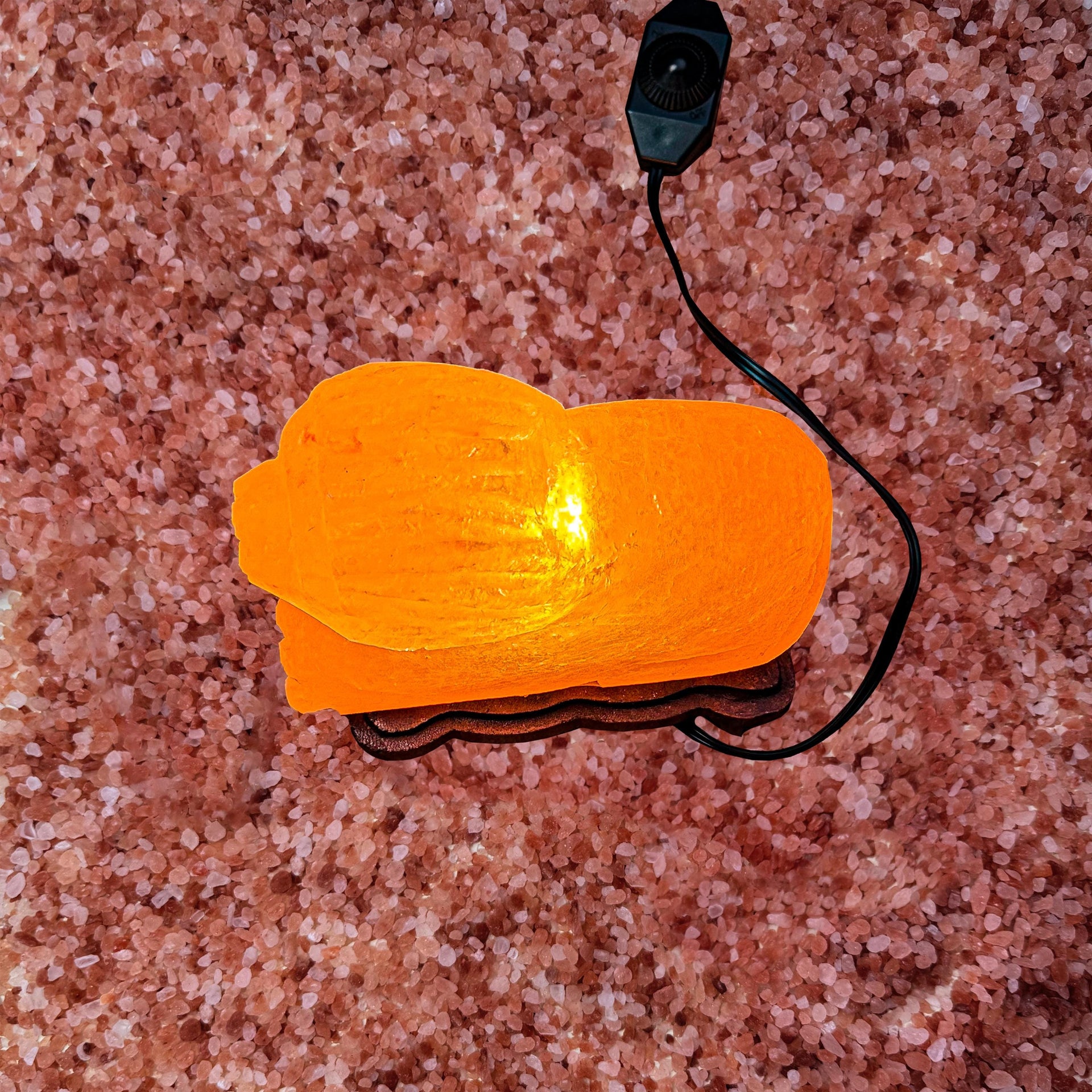 Lion Himalayan Pink Salt Lamp