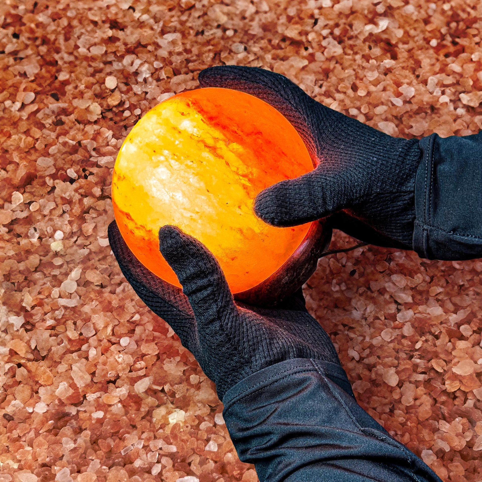 Globe Himalayan Salt Lamp