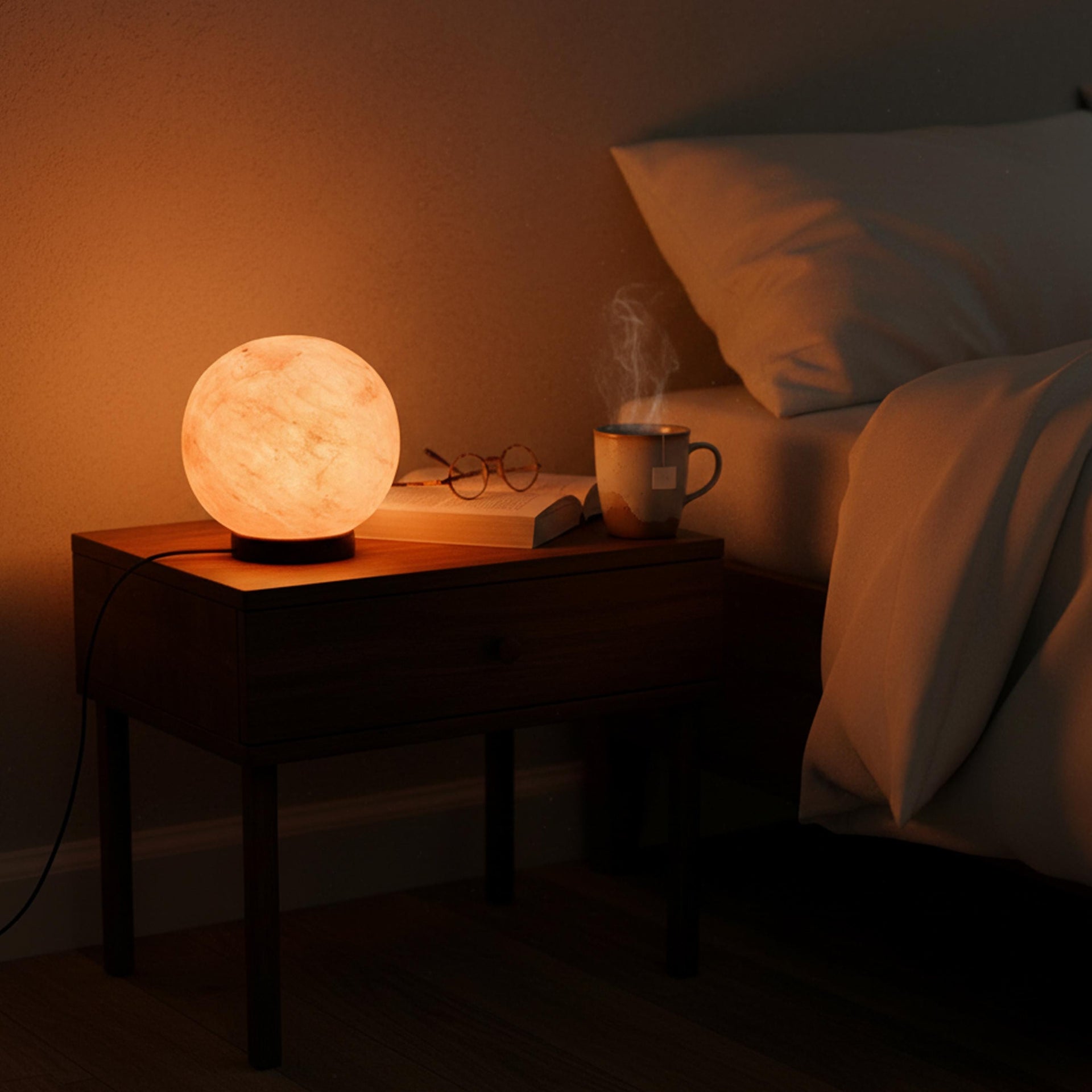 Globe Himalayan Salt Lamp