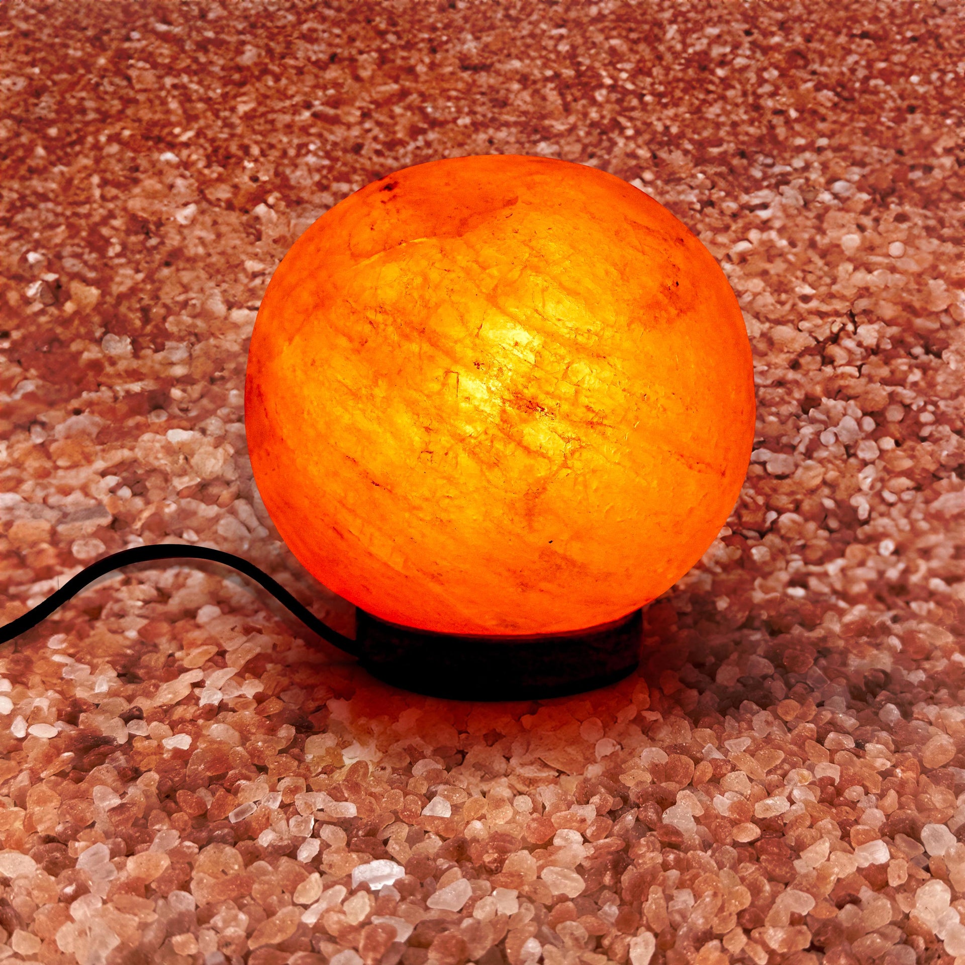 Globe Himalayan Salt Lamp