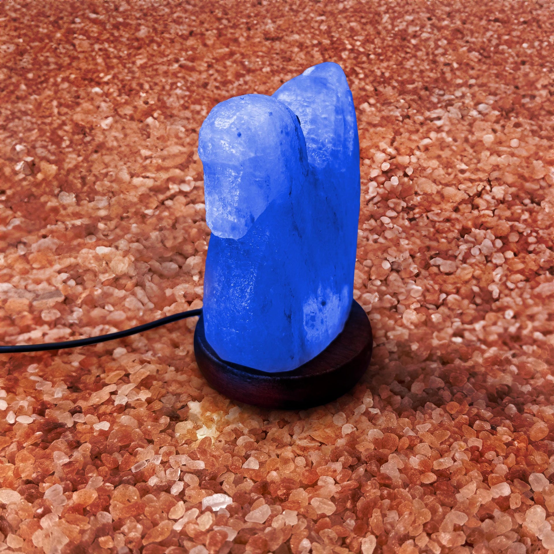 Mini Duck Himalayan USB Salt Lamp: Handcrafted Pink Rock Salt Decor