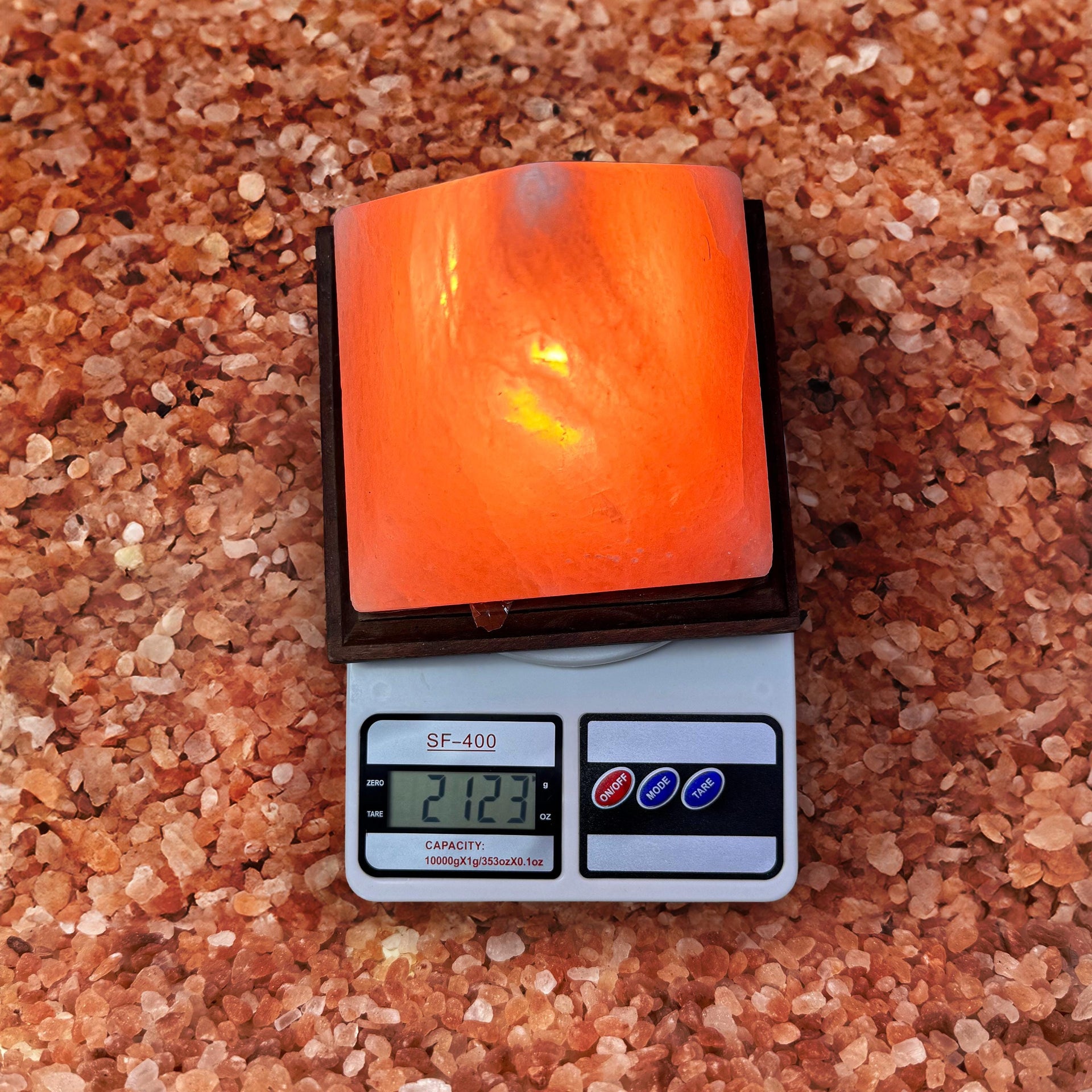 Pyramid Himalayan Salt Lamp