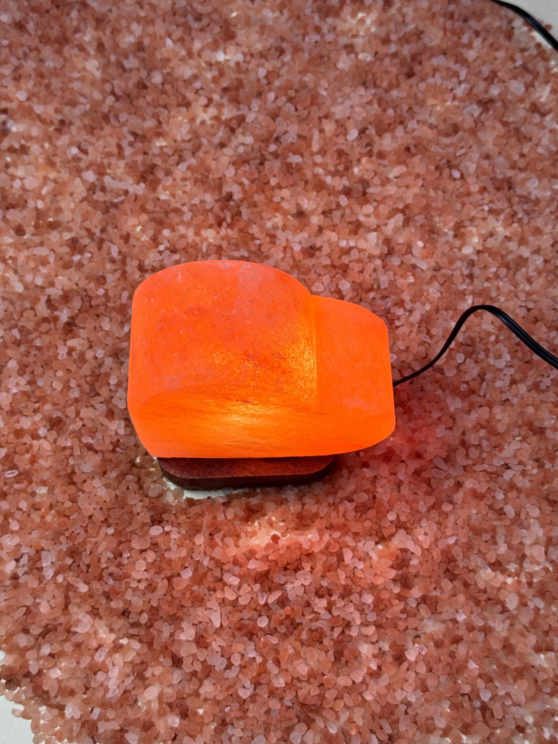 Heart Himalayan Pink Salt Lamp