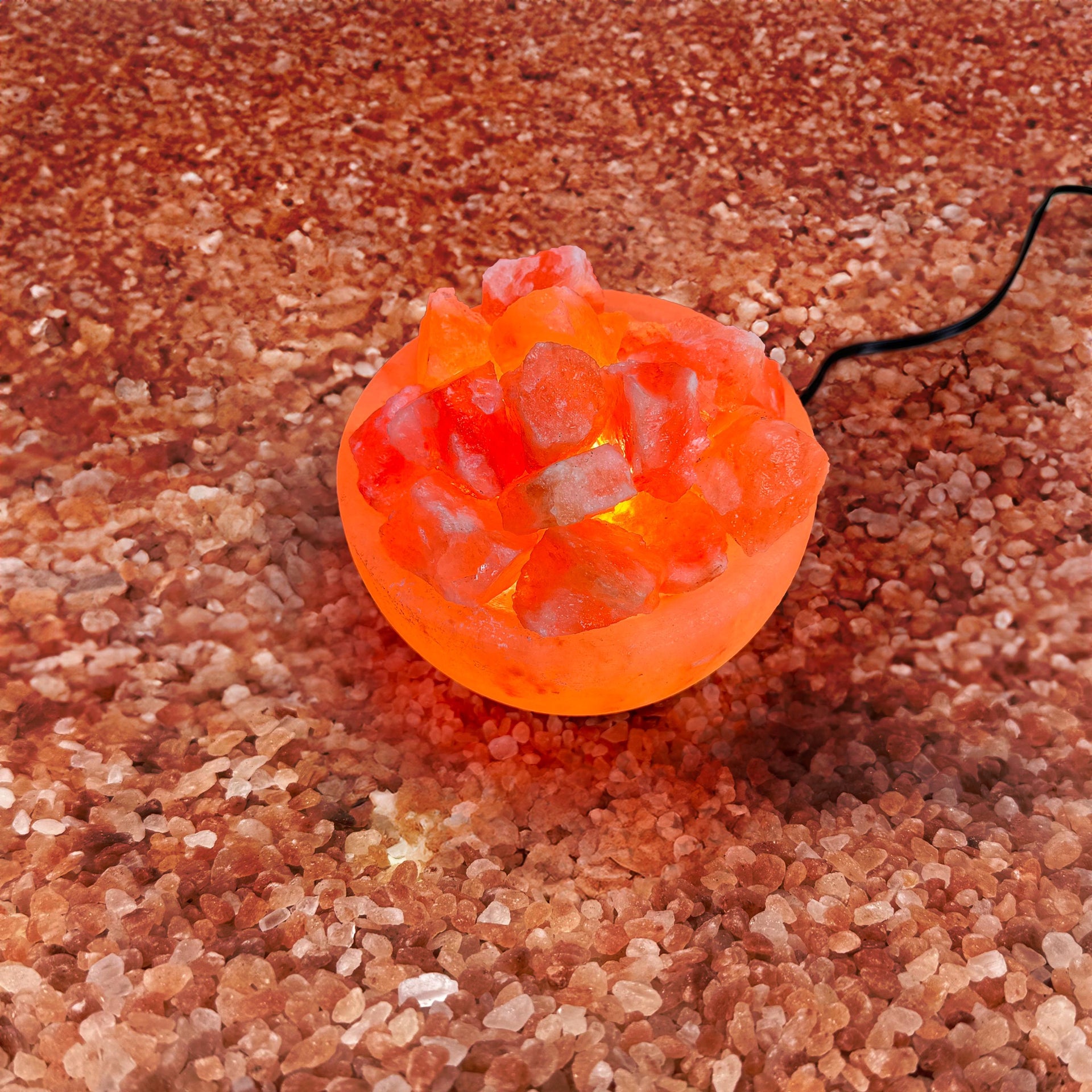 Bowl with Chunks Himalayan Salt Lamp