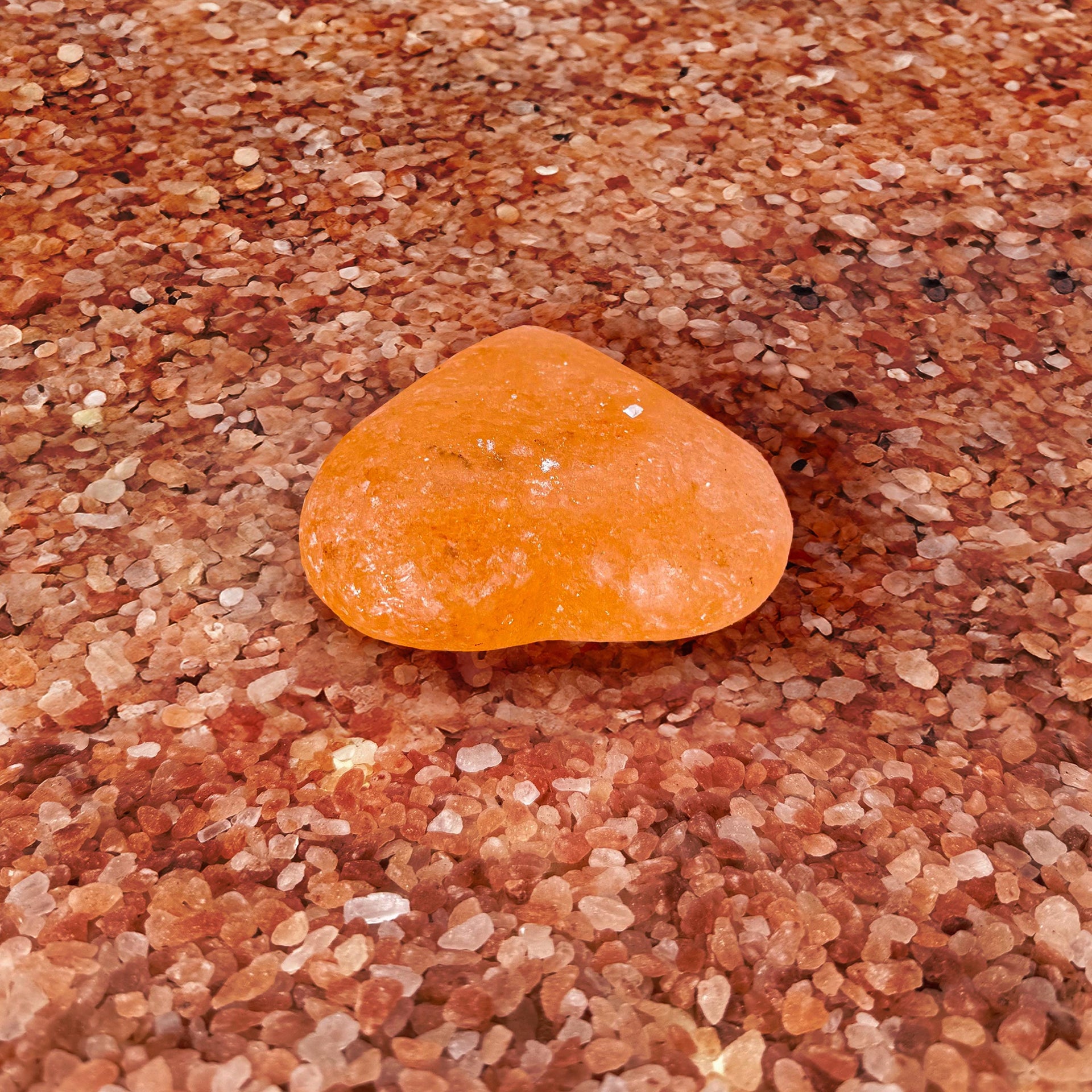 Himalayan Pink Salt Heart Massage Stone