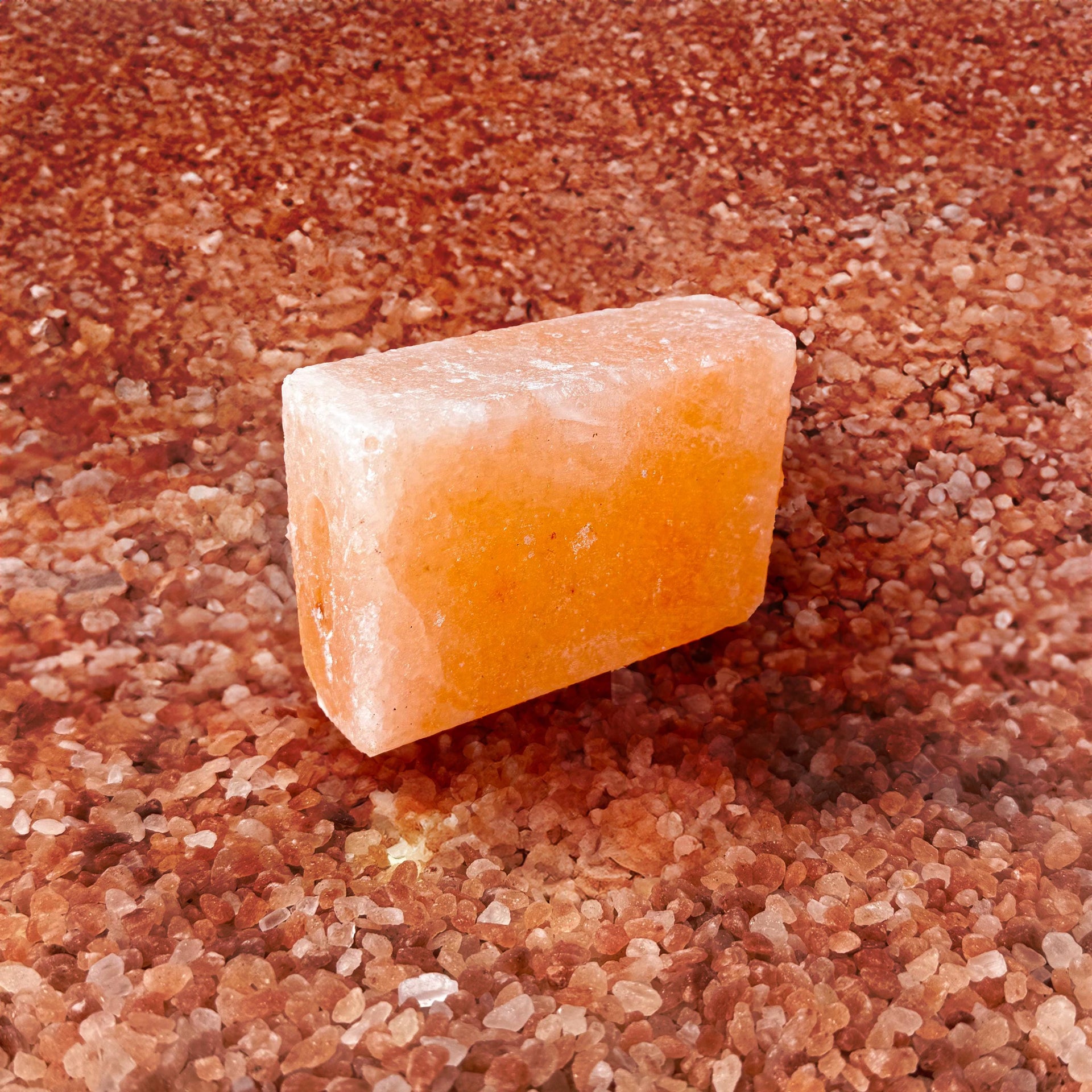 Himalayan Pink Salt Square Massage Stone