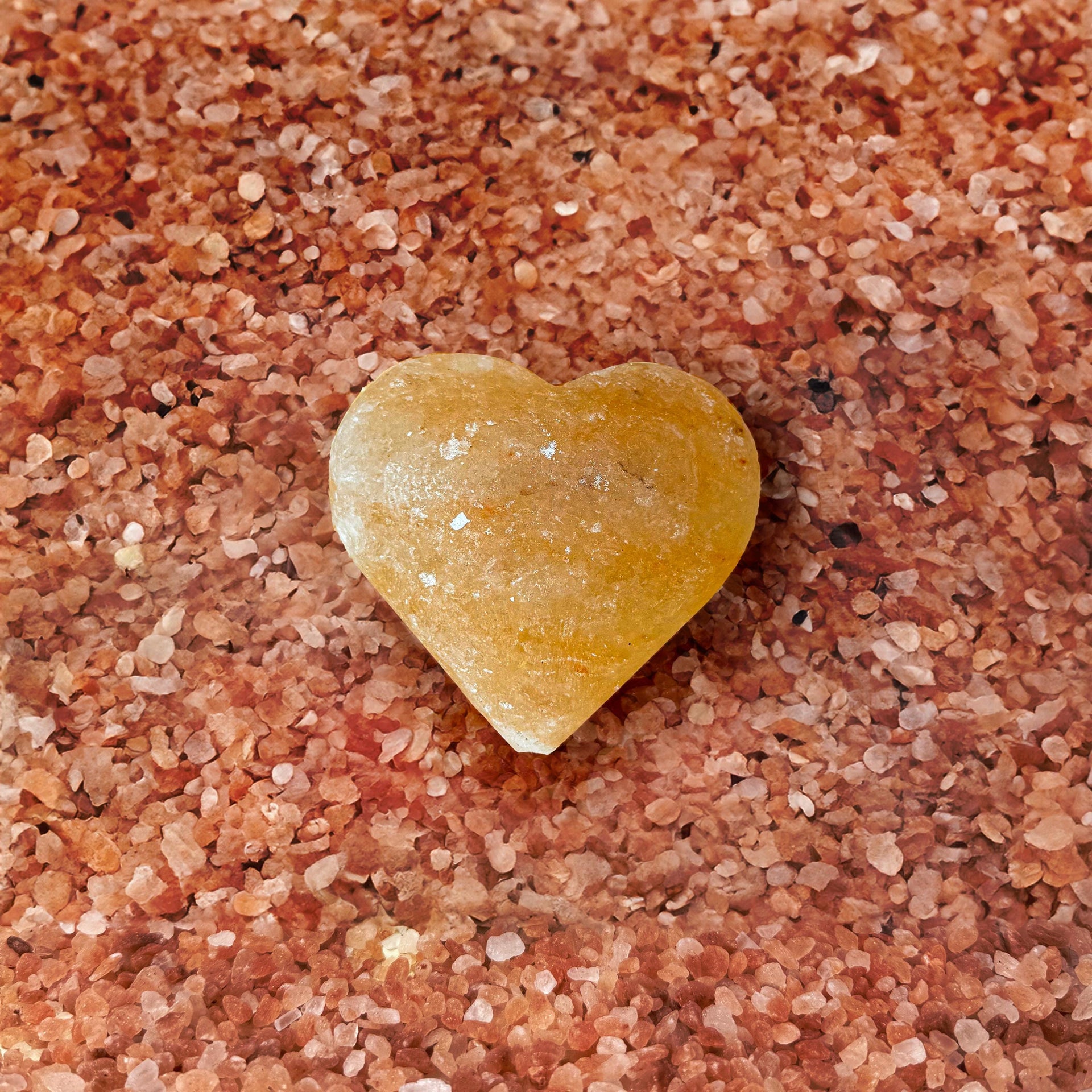 Himalayan Pink Salt Heart Massage Stone