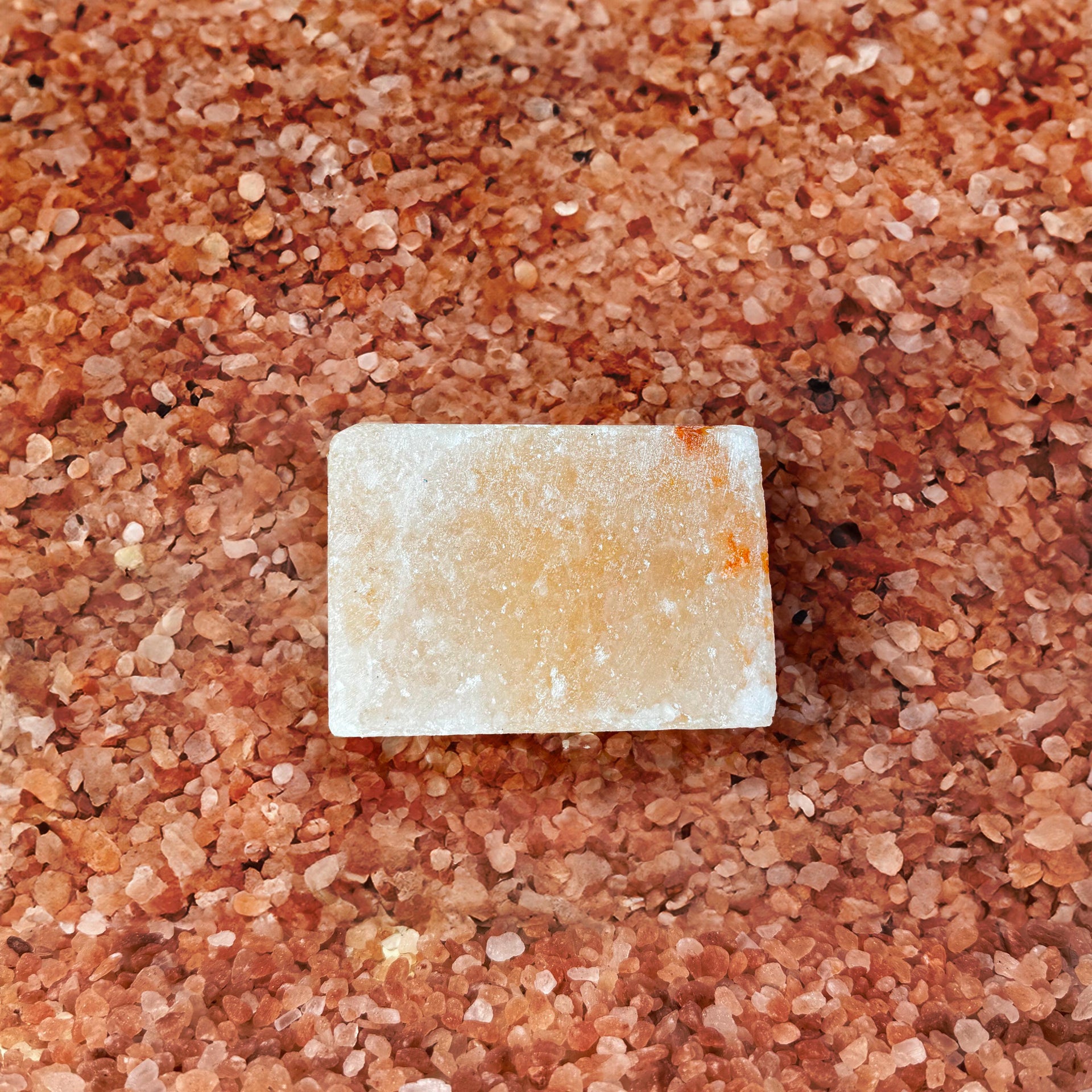 Himalayan Pink Salt Square Massage Stone